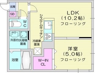 元町駅 徒歩7分 4階の物件間取画像